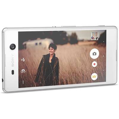 Smartphone Sony Xperia M5 E5663, Octa Core, 16GB, 3GB RAM, Dual SIM, 4G, White