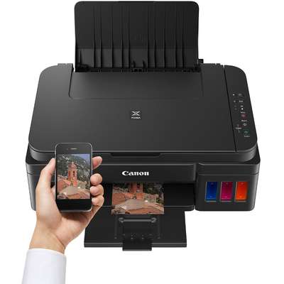 Imprimanta multifunctionala Canon Pixma G3400, Inkjet, Color, Format A4, Wi-Fi, CISS