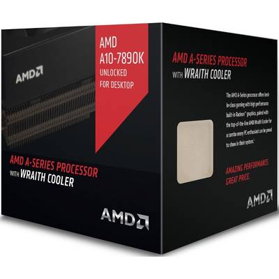 Procesor AMD Godavari, A10-7890K Black Edition 4.1GHz Wraith Cooler, box