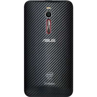 Smartphone Asus ZenFone 2 Deluxe, Quad Core, 128GB, 4GB RAM, Dual SIM, 4G, Silver Carbon + 128GB card microSD