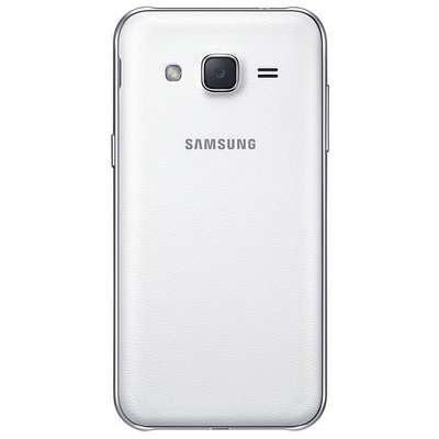 Smartphone Samsung J200F Galaxy J2, Quad Core, 8GB, 1GB RAM, Dual SIM, 4G, White