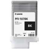 Cerneala Canon PFI107BK black  | 130ml |  iPF68X, 78X
