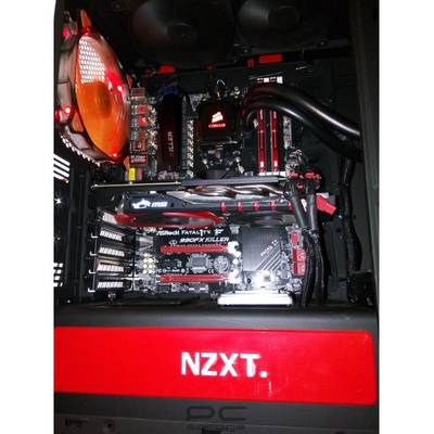 Carcasa PC NZXT H440 Matte Black Red New Edition