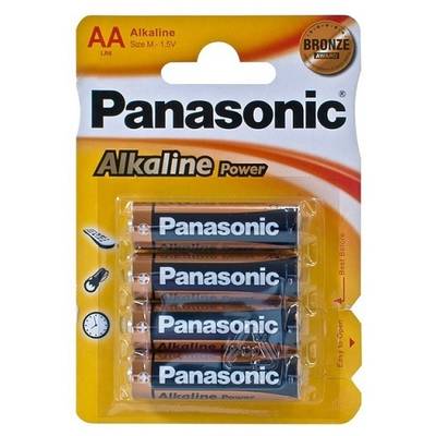 Panasonic Baterie LR06 AA Alkaline pret/buc.