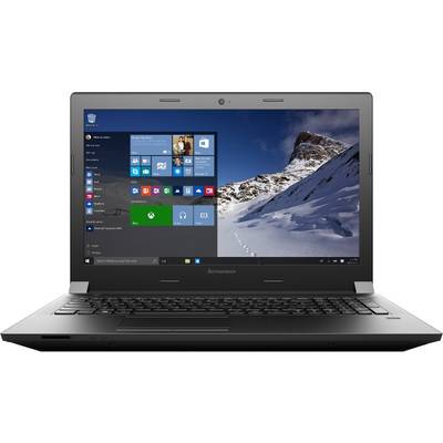 Laptop Lenovo 15.6" B51-30, HD, Procesor Intel Celeron N3050 (2M Cache, up to 2.16 GHz), 4GB, 500GB + 8GB SSH, GMA HD, FingerPrint Reader, Win 10 Home, Black