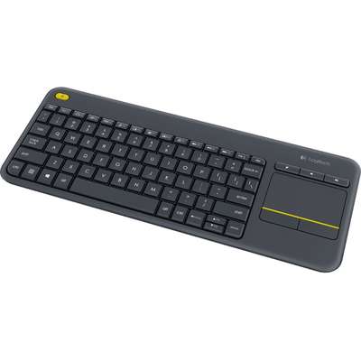 Tastatura LOGITECH Wireless Touch K400 Plus Black