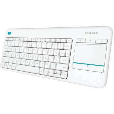 Tastatura LOGITECH Wireless Touch K400 Plus White