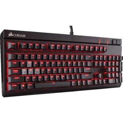 Tastatura Corsair STRAFE - Red LED - Cherry MX Red - Layout US Mecanica