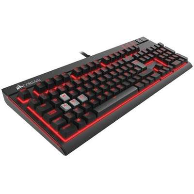 Tastatura Corsair STRAFE - Red LED - Cherry MX Red - Layout EU Mecanica