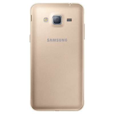 Smartphone Samsung J320F Galaxy J3 (2016), Quad Core, 8GB, 1.5GB RAM, Dual SIM, 4G, Gold