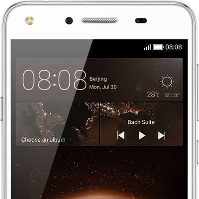 Smartphone Huawei Y5II, Quad Core, 8GB, 1GB RAM, Dual SIM, 4G, Arctic White