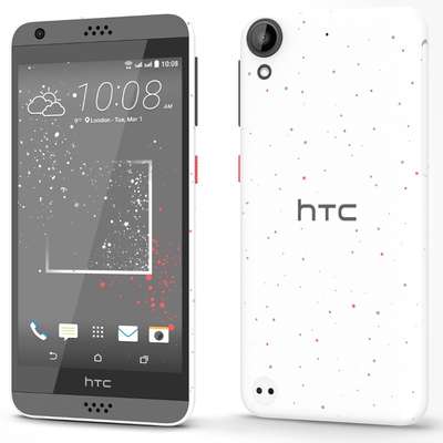 Smartphone HTC Desire 630, Quad Core, 16GB, 2GB RAM, Dual SIM, 4G, Sprinkle White