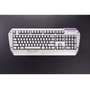 Tastatura Tesoro Colada G3NL Silver LED Aluminum Edition, Cherry MX Brown Mecanica