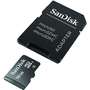 Card de Memorie SanDisk Micro SDHC 16GB Class 4 + Adaptor SD