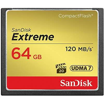 Card de Memorie SanDisk CompactFlash Extreme 64GB 120 MB/s