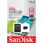 Card de Memorie SanDisk Micro SDXC Ultra 128GB UHS-I Class 10 80 MB/s + Adaptor SD