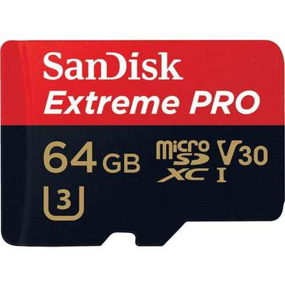 Card de Memorie SanDisk Extreme PRO microSDXC 64GB 95/90 MB/s  U3 V30 UHS-I MOBILE
