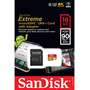 Card de Memorie SanDisk Micro SDHC Extreme 16GB UHS-I U3 Class 10 90 MB/s + Adaptor SD
