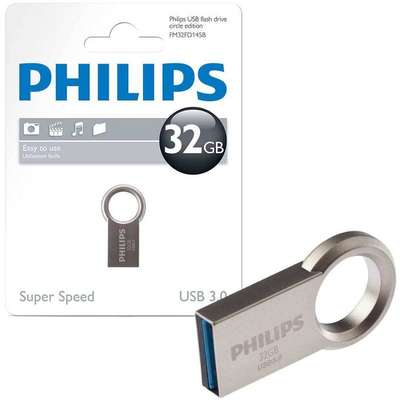 Memorie USB Philips Circle Edition 32GB USB 3.0 Metalic