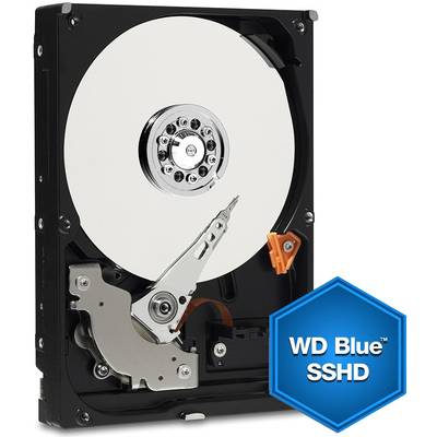 Hard Disk Laptop WD Blue SSHD, 1TB, SATA-III, 5400 RPM, cache 64MB, 9.5 mm