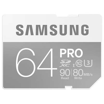 Card de Memorie Samsung SDXC Pro UHS-I U3 Clasa 10 64GB