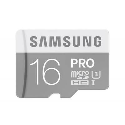 Card de Memorie Samsung Micro SDHC PRO UHS-I U3 16GB Clasa 10 + Adaptor SD