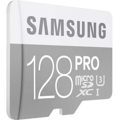 Card de Memorie Samsung Micro SDXC PRO UHS-I U3 128GB Clasa 10 + Adaptor SD