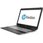 Laptop HP Gaming 15.6" Pavilion 15-bc001nq, FHD IPS, Procesor Intel Core i7-6700HQ (6M Cache, up to 3.50 GHz), 8GB DDR4, 1TB 7200 RPM + 128GB SSD, GeForce GTX 960M 4GB, FreeDos, Silver