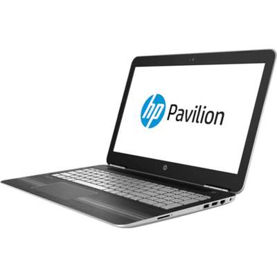 Laptop HP Gaming 15.6" Pavilion 15-bc001nq, FHD IPS, Procesor Intel Core i7-6700HQ (6M Cache, up to 3.50 GHz), 8GB DDR4, 1TB 7200 RPM + 128GB SSD, GeForce GTX 960M 4GB, FreeDos, Silver
