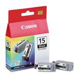 Cartus Imprimanta Canon BCI-15B Cartus negru pt. I70, 2/pack