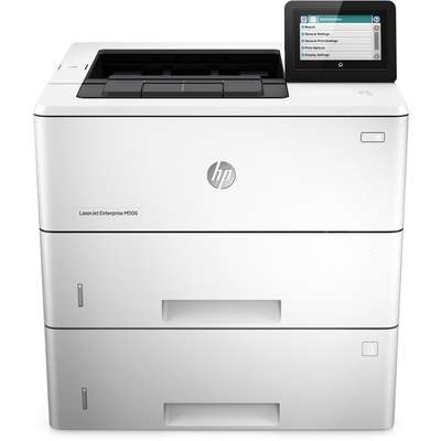 Imprimanta HP LaserJet Enterprise M506x, Monocrom, Format A4, Retea, Wi-Fi, Duplex