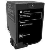 Toner imprimanta Lexmark Black Standard Yield Return Programme Cartridge, cod 74C2SK0, compatibil cu CS720, CS725, CX725, capacitate 7 k pag