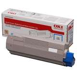 Toner imprimanta OKI cyan TONER-C833/843  cod 46443103; compatibil cu C833/C843, capacitate 10k pag