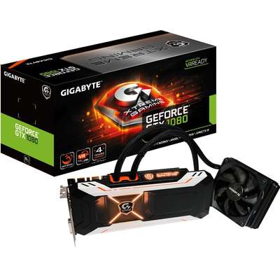 Placa Video GIGABYTE GeForce GTX 1080 Xtreme Gaming Waterforce 8GB DDR5X 256-bit