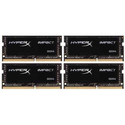 Memorie Laptop HyperX Impact, 16GB, DDR4, 2400MHz, CL15, 1.2v, Quad Channel Kit