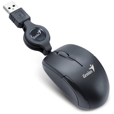 Mouse GENIUS Micro Traveler USB Black