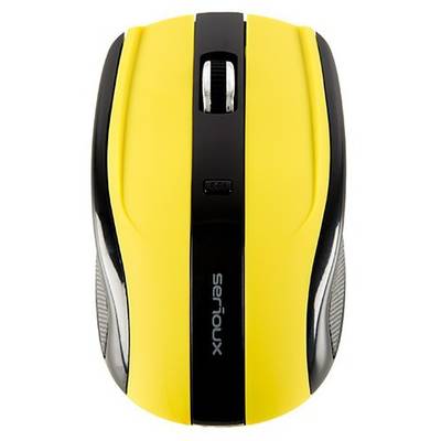 Mouse Serioux Rainbow 400 Yellow