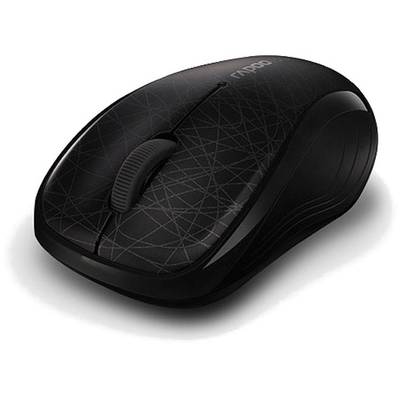 Mouse de notebook Rapoo Wireless Optical 3100p Black