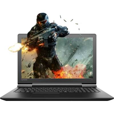 Laptop Lenovo Gaming 15.6 IdeaPad 700, FHD IPS, Procesor Intel Core i7-6700HQ (6M Cache, up to 3.50 GHz), 8GB DDR4, 1TB, GeForce GTX 950M 4GB, FreeDos, Black, tastatura iluminata