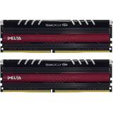 Memorie RAM Team Group Delta Red LED 32GB DDR4 3000MHz CL16 Dual Channel Kit