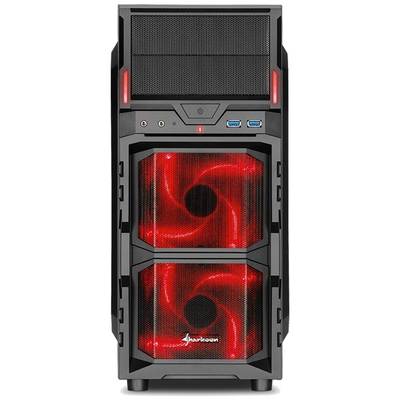 Carcasa PC Sharkoon VG5-W Red
