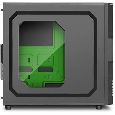Carcasa PC Sharkoon T3-W Green