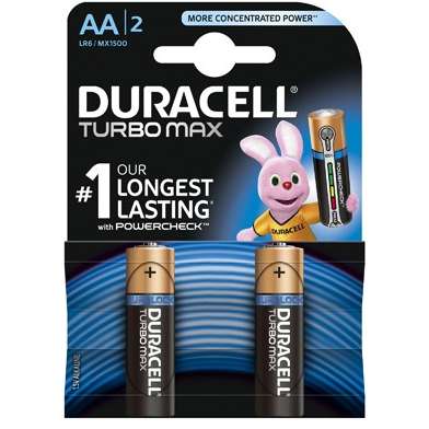 Baterie Duracell Turbo Max AA LR06 2buc