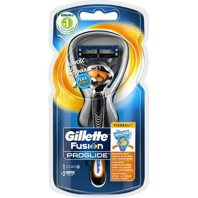 Aparat de ras Gillette Fusion Proglide manual Flexball 2 rezerve