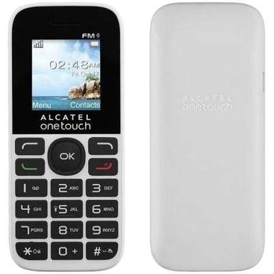 Telefon Mobil Alcatel One Touch 1016G White