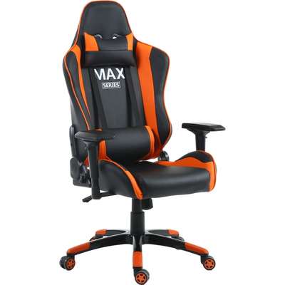 Scaun Gaming Inaza Imperator MAX Series negru-portocaliu