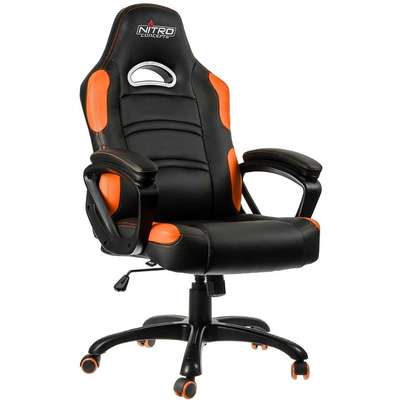 Scaun Gaming Nitro Concepts C80 Comfort negru-portocaliu