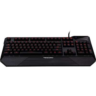 Tastatura Tesoro Durandal Ultimate - Red LED - Cherry MX Brown Mecanica