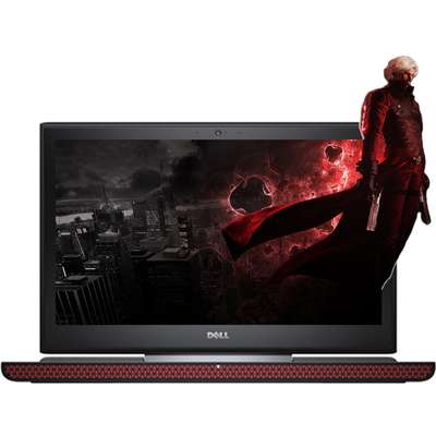 Laptop Dell Gaming 15.6" Inspiron 7566 (seria 7000), UHD IPS, Procesor Intel Core i7-6700HQ (6M Cache, up to 3.50 GHz), 8GB DDR4, 1TB + 256GB SSD, GeForce GTX 960M 4GB, Win 10 Home, Black