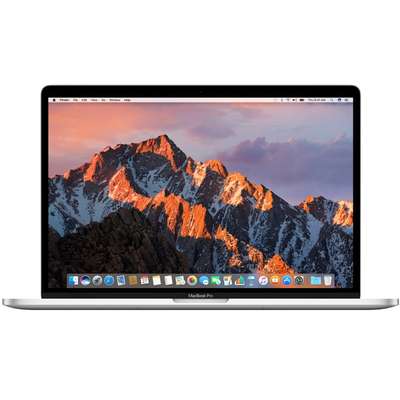 Laptop Apple 15.4 New MacBook Pro 15 Retina with Touch Bar, Skylake i7 2.6GHz, 16GB, 512GB SSD, Radeon Pro 460 4GB, Mac OS Sierra, Silver, ENG keyboard